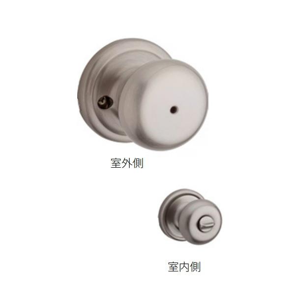 MARUKI ハンコック 間仕切錠 730H サテンシルバー