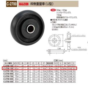 丸喜金属 MK 枠付重量車 V型 C-1000 100 : イーヅカ - 通販 - Yahoo