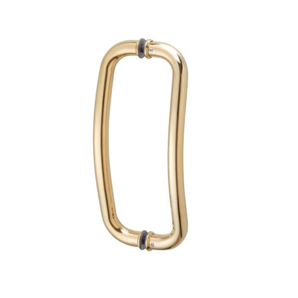 丸喜金属 MARIX カーブハンドル ステンレス MDS-150 サイズ330 金色