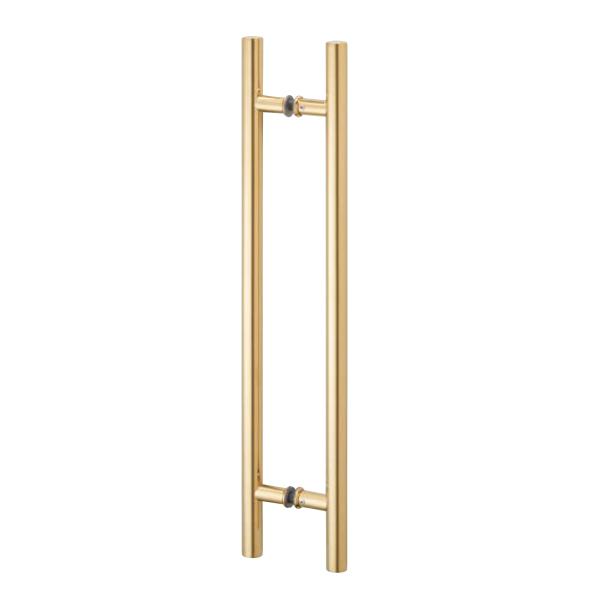 丸喜金属 MARIX 丸棒ドアハンドル ステンレス MDS-160 サイズ600 金色