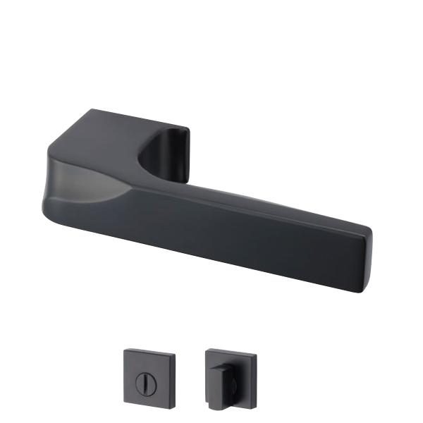 丸喜金属 MIYABI（雅）レバーハンドル 間仕切錠 アルミ BS50mm MLA-200