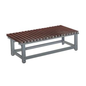 受注生産 テラモト 木製ベンチ ベンチスワール 1800（肘なし） 約W1850