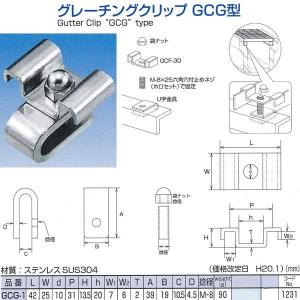 水本機械 グレーチングクリップ GCG型 GCG-1 NO.1231｜interiortool