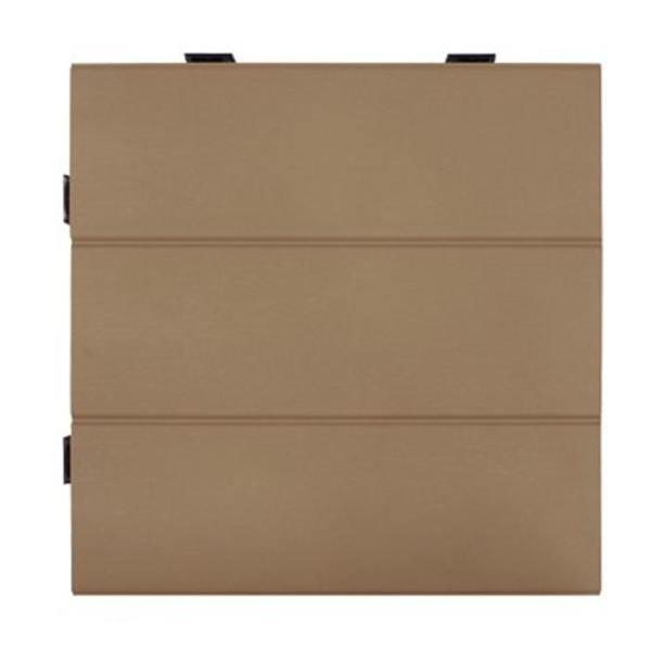 ミヅシマ ベランダ用スノコ e-デッキ2 ファインダーク D450×W450×H65mm 404-1...