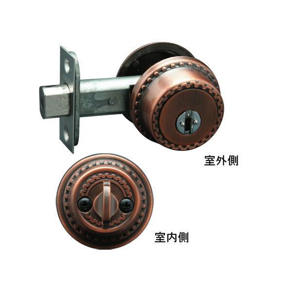 長沢製作所 チューブラー本締錠 22045GB NFシリンダー