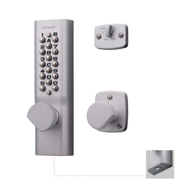 長沢製作所 キーレックス KL1100 自動施錠 鍵付 ノブ 22603M