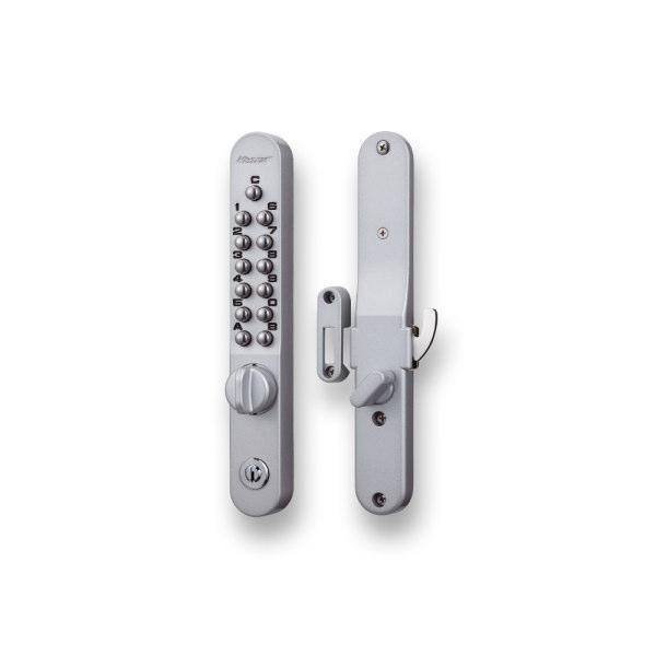 長沢製作所 キーレックス KL800 ロックターン 面付引戸錠鍵付 22805M 扉厚30〜45mm