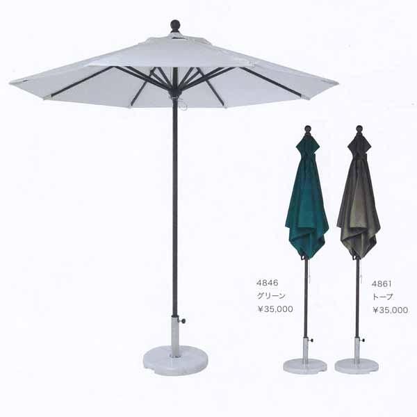 マーケットアンブレラ PA-8 4804ホワイト／4846グリーン／4861トーブ φ2400×H2...