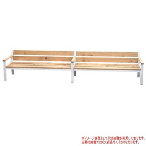 BENCH ジョイントベンチ ４連 WJB-4 W7035×D550×SH390・H680mm｜interiortool