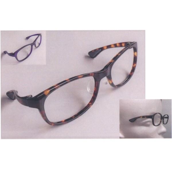 日本光材 掛けて寝られるシニアグラス 視力補正用眼鏡 単焦点シニアグラス K-1