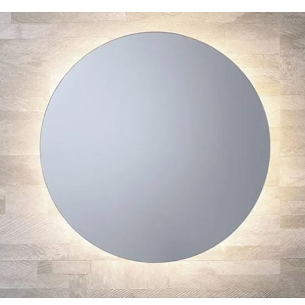 日建工業 LEDミラー ノーライン L-45N 鏡 W450×H450