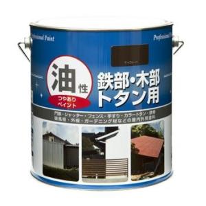 ニッペ 油性 鉄部・木部・トタン用 塗料 3.2L