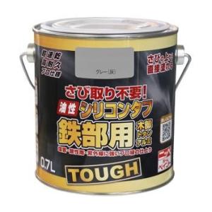 ニッペ サビの上から直接塗れる塗料 鉄部用 油性シリコンタフ 0.7L