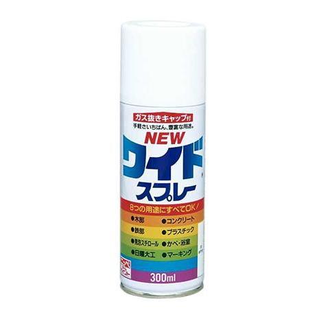 ニッペ ニューワイドスプレー アクリル樹脂塗料 300ml