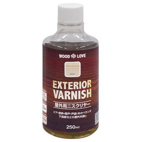 ニッペ 屋外用ニスクリヤー EXTERIOR VARNISH 250ml