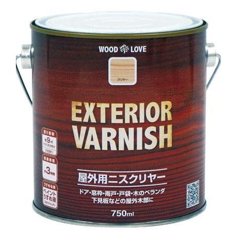 ニッペ 屋外用ニスクリヤー EXTERIOR VARNISH 750ml