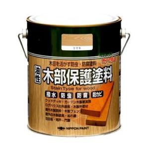 ニッペ ウッドデッキ ガーデニング 防虫 防腐 防かび はっ水 油性木部保護塗料 1.6L