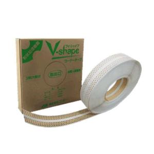 ニットー ノーエンビコーナーテープ 4列穴糊付 巾50mm×長50m 0.6mm厚