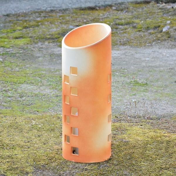 オンリーワンクラブ 新 信楽のあかり 素焼 7型 大 MZ1-LED12