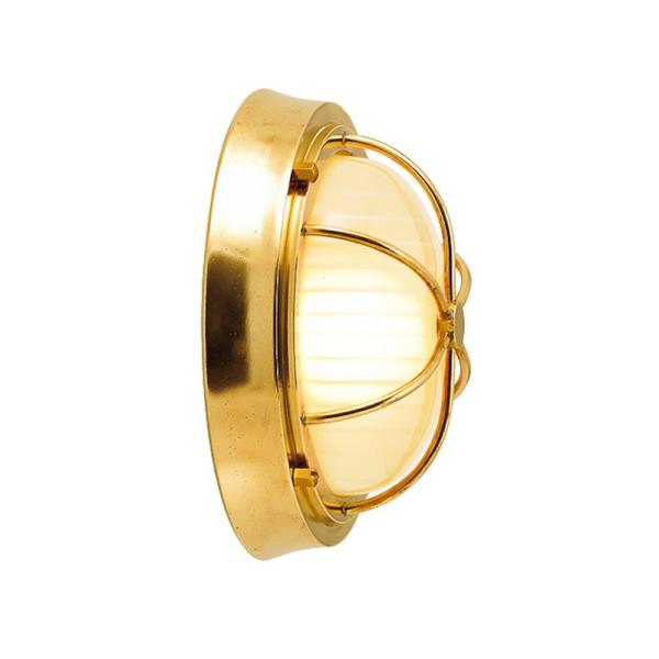 オンリーワンクラブ 真鍮製ポーチライト BH3000 FR LE（磨き仕上/くもりガラス/LED仕様...