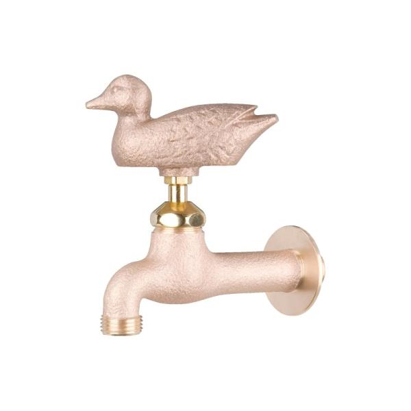 オンリーワンクラブ アニマルフォーセット 真鍮 カルガモ GM3-F-103