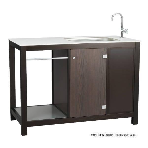 オンリーワンクラブ ガーデンシンク マニフィーク 混合栓蛇口仕様 クールシルバー GM3-TAM-S...