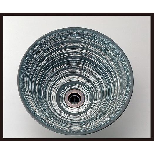 オンリーワンクラブ 手作り手洗い鉢L 消炭（けしずみ） IB4-E329013 【受注生産】