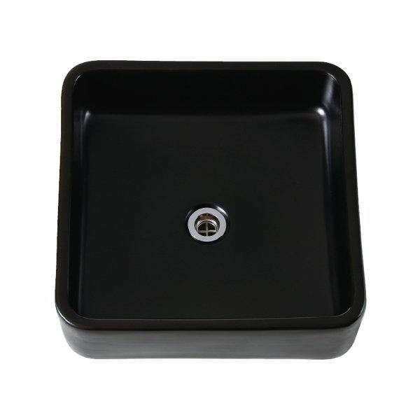 オンリーワンクラブ 素（シロ） 洗面器 Mスクエア グラファイト IB4-E323056