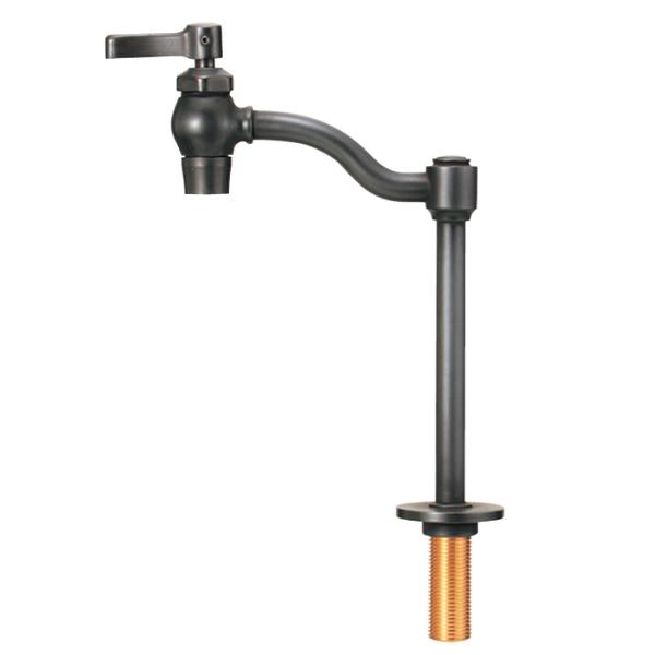 オンリーワンクラブ 単水栓 立豆栓（セラミックカートリッジ） ブロンズ IB4-E382112