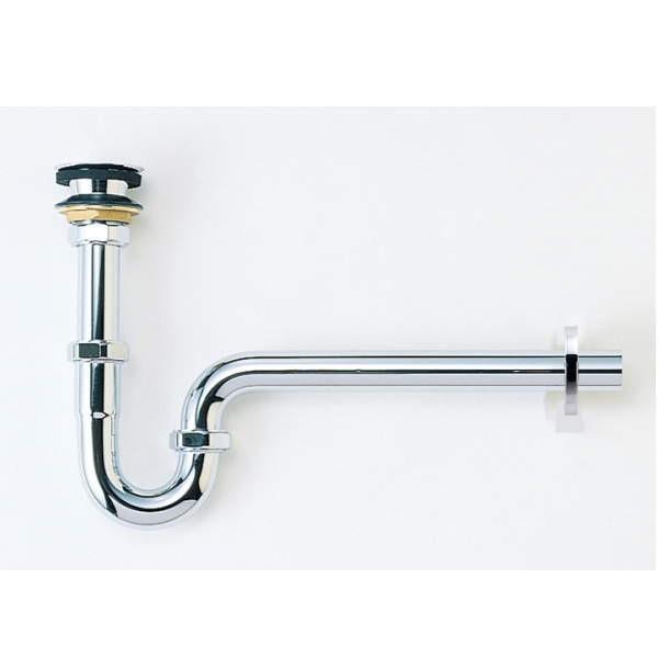 オンリーワンクラブ 排水部品 Pトラップ排水金具付 25mm クローム IB4-EP17120