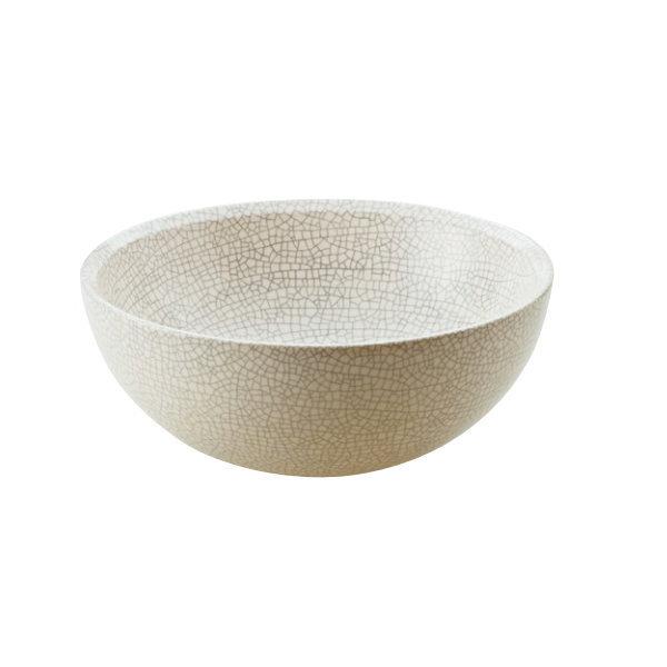 オンリーワンクラブ 信楽焼手洗鉢 φ270 置き型 貫入 MZ4-1030WB