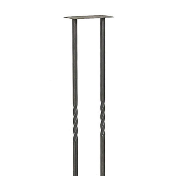 オンリーワンクラブ ポストスタンド クラシック 2型 黒艶消し （ブロンズ古美） NL1-S02BZ