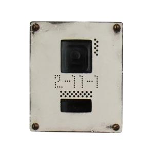 Ooc Sr1 Dw イーヅカ ホワイト ホワイト ドット Sr1 Dw Sr1 Dw インターホンカバー ホワイト