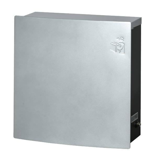 KGY 宅配ポスト 宅配ボックス兼用 プラッツ MB-1SV シルバー 外寸W450×H450×D1...
