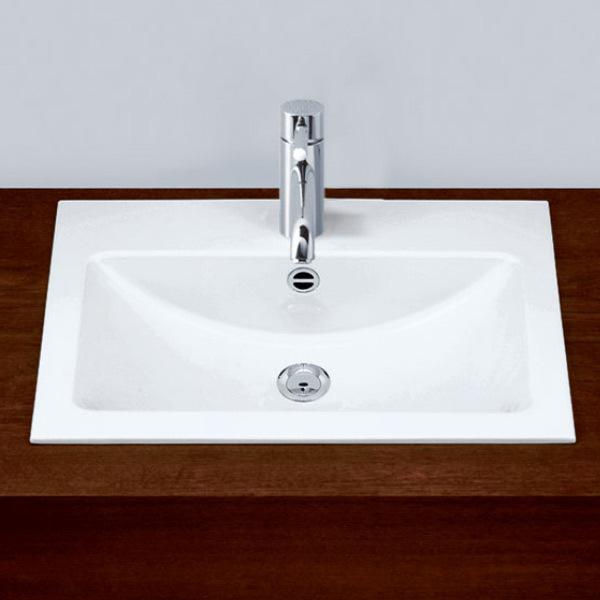 リラインス オーバーカウンター型洗面器 W585×D405 アラペ EB.R585H