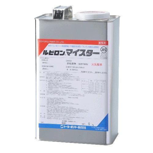 ルビロンマイスター 塩ビタイル、塩ビシート施工用接着剤 グレー 5kg 4缶 2RMS-5X4