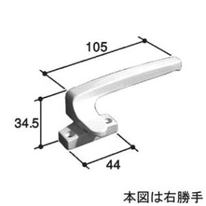 三協アルミ カムラッチハンドル PKE5019-00
