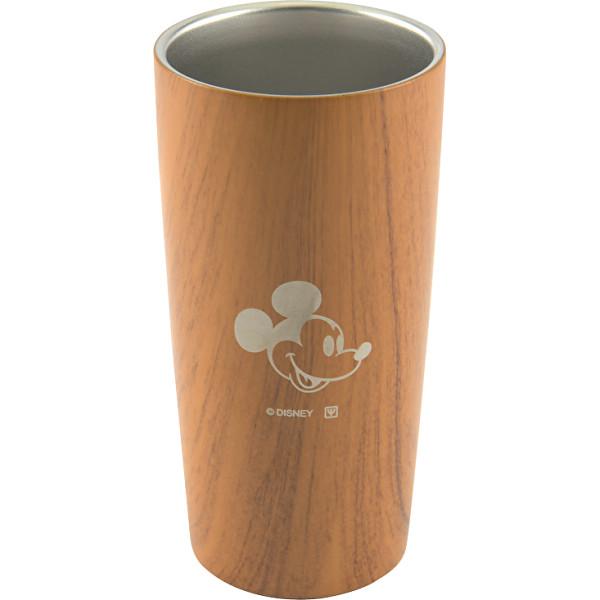 ミッキー 木目タンブラー ミディアムブラウン 82114