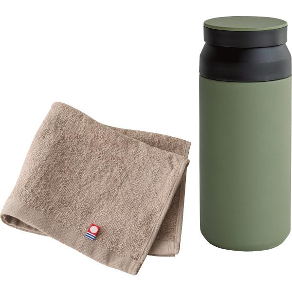 アミ―ホーム ボトル＆タオル オリーブ SB-1739