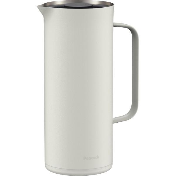 ピーコック リビングポット（1L） ホワイト AHWー101