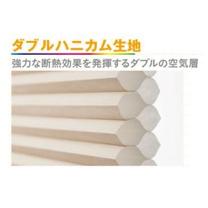 セイキ ハニカム サーモスクリーン 横引き アコーディオン 採光