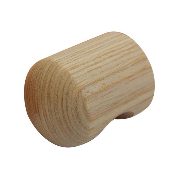 ニューヒカリ 白木ツマミ 20mm 裏ビスM4×25 SH-KN10W-20