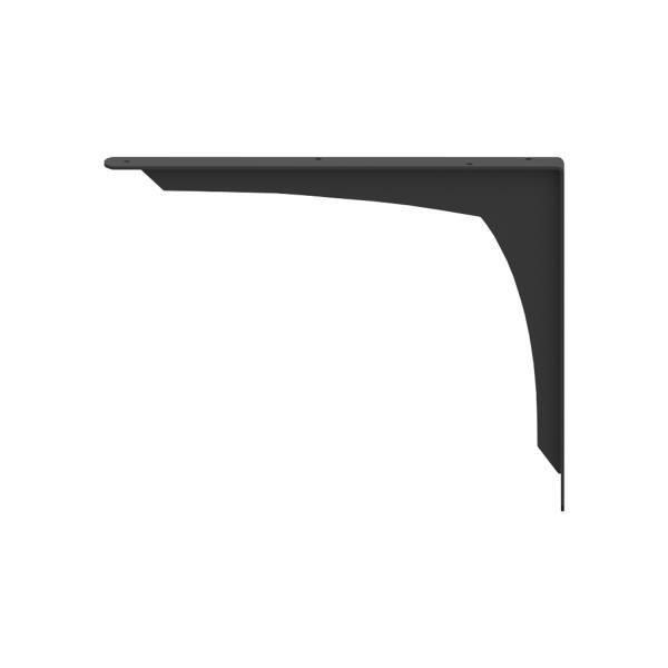 サヌキ REカウンターブラケット 280×390×32mm ブラック LY-903B 1本