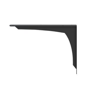 サヌキ REカウンターブラケット 210×210×32mm ブラック LY-921B 1本