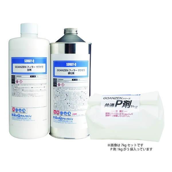 染めＱテクノロジー GOANZENフィラー ザラザラ 1.4kgセット