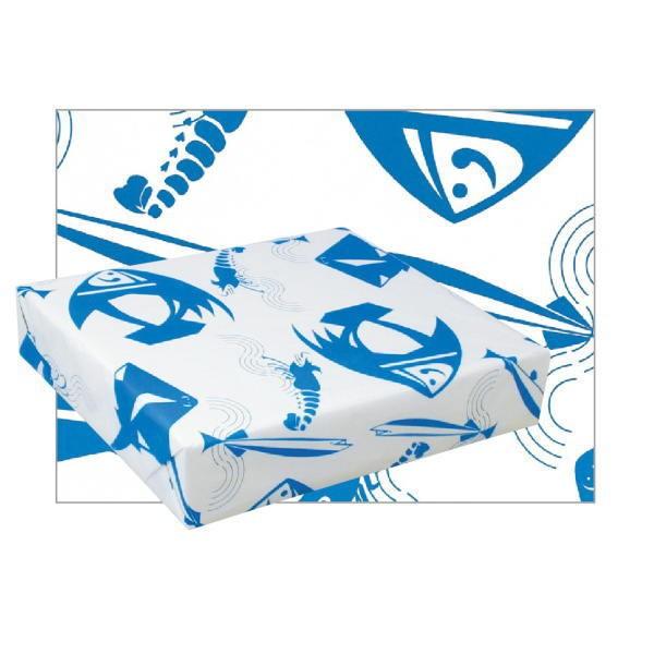 包装紙 魚 ＤＸ107 紙質：純白 748×530 300枚