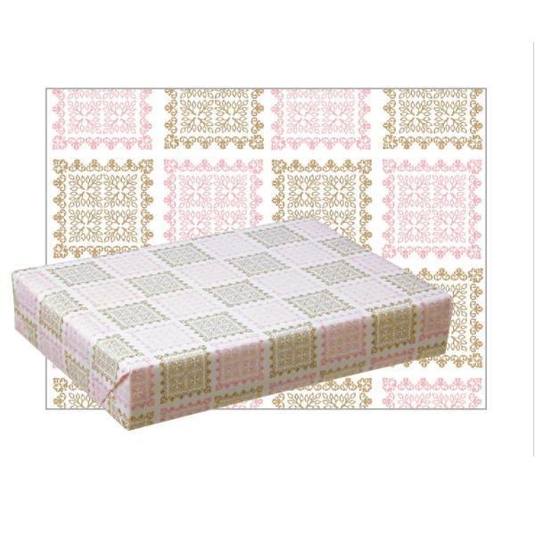 包装紙 マロニエ ピンク ＤＸ281 748×530 300枚