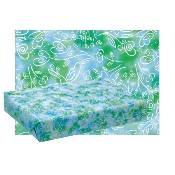 包装紙 エリカ ブルー ＤＸ285 紙質：純白 748×530 300枚