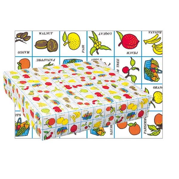 包装紙 シャイン F HIDX802 フルーツ 748×530 300枚 130802