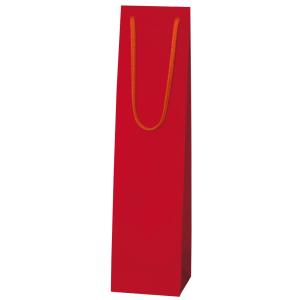 包装袋 ボトル袋 384003 ボトル-１ 赤クラフト REB-80φ 90×85×360 100枚